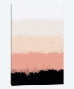 Abstract Rose Color Flora Blush