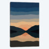 Sunset Mountain Reflection