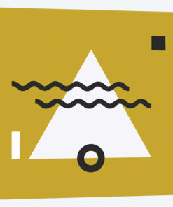 White Triangle & Yellow Square