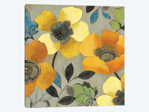 Yellow And Orange Poppies II