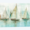 Blue Sailboats I
