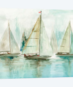 Blue Sailboats I