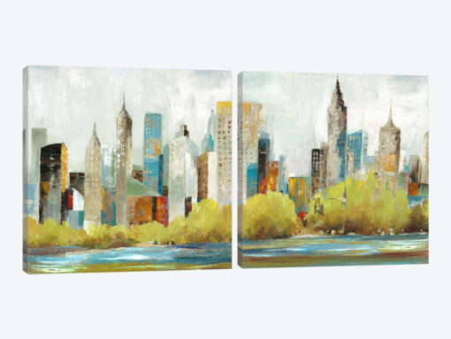 Hudson Ferry Diptych