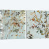 Birch With Leaves Diptych