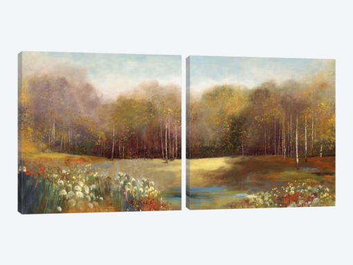 Garden Dreams Diptych
