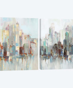 City Escape Diptych