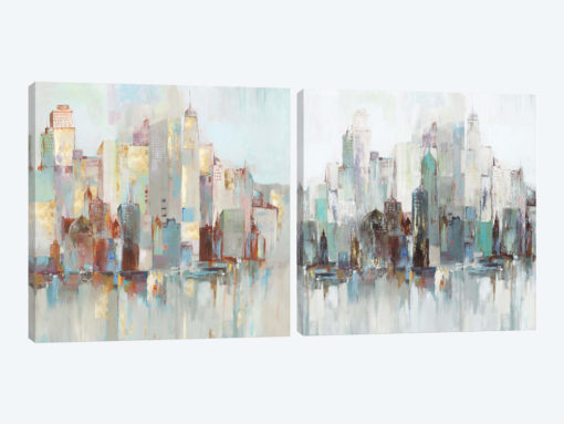 City Escape Diptych