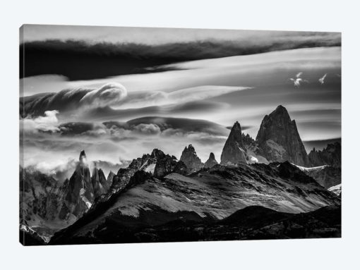 Cerro Torre & Fitz Roy Range, El Chalten, Patagonia, Argentina