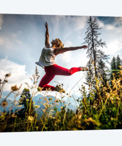 Joyous Dance, Mont Blanc Range, Chamonix, Haute-Savoie, Auvergne-Rhone-Alpes, France