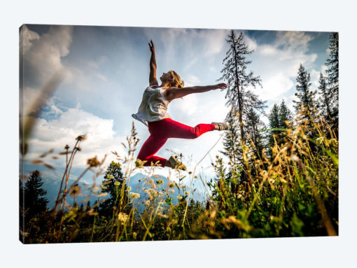 Joyous Dance, Mont Blanc Range, Chamonix, Haute-Savoie, Auvergne-Rhone-Alpes, France
