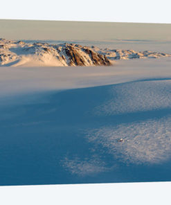 Last Light On A Base Camp On North Liverpool Land, Greenland