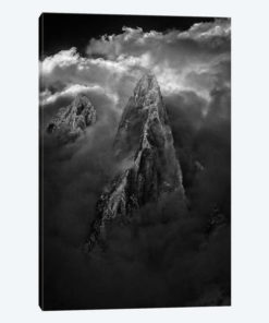 Stormy Weather, Aiguille des Drus, Chamonix, Haute-Savoie, Auvergne-Rhone-Alpes, France