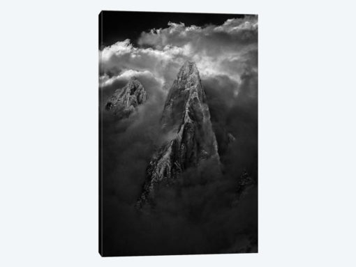 Stormy Weather, Aiguille des Drus, Chamonix, Haute-Savoie, Auvergne-Rhone-Alpes, France