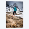 A Trail Runner In Plan de l'Aiguille, Chamonix, France