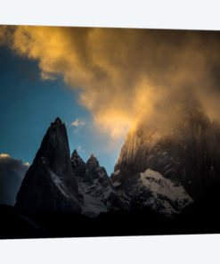 Aguja Poincenot & Cerro Fitz Roy, Patagonia, Argentina