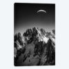 A Paraglider Above Vallée Blanche, Chamonix, France - II