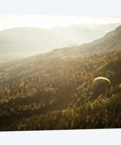 A Paraglider Above The Chamonix Valley, France - II