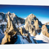 A Climber On The North Face Of Tour Ronde, Chamonix, France - II