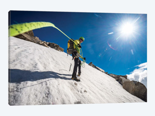 A Climber On Tour Ronde, Chamonix, France - I
