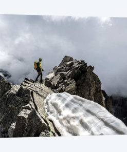 A Climber On Tour Ronde, Chamonix, France - III