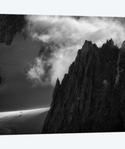 A Climber's Tent Below Aiguilles Marbrées, Chamonix, France