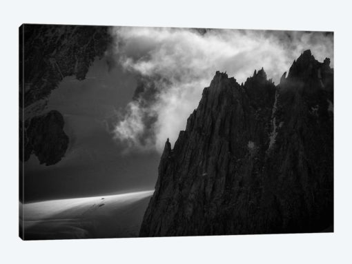 A Climber's Tent Below Aiguilles Marbrées, Chamonix, France