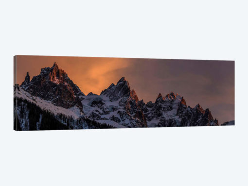 Aiguilles de Chamonix In The French Alps, Haute Savoie, France