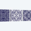 Inky Kaleidoscope Triptych