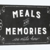 Meals & Memories