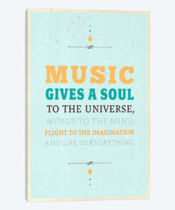 Music Gives a Soul
