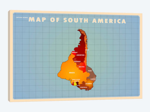 Upside Down South America