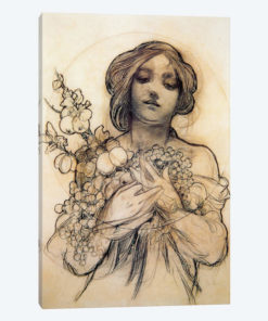 Study Of Woman With Fruit