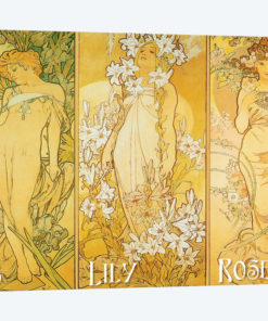 The Flowers (Iris, Lily, & Rose), 1898