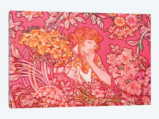 Woman Among Flowers, c. 1900