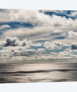USA, California, La Jolla, Coastal clouds over the Pacific