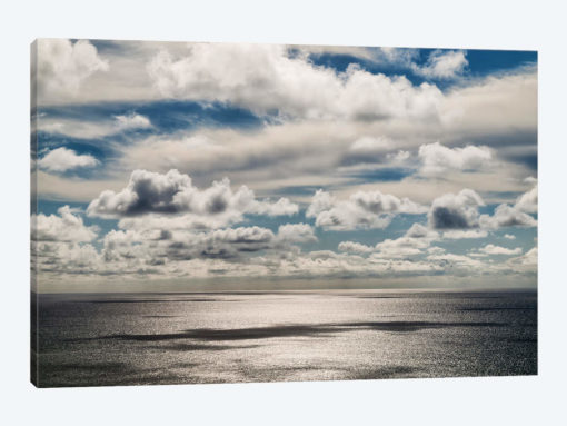 USA, California, La Jolla, Coastal clouds over the Pacific