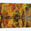 USA, New Hampshire, White Mountains, Reflections on Russell Pond