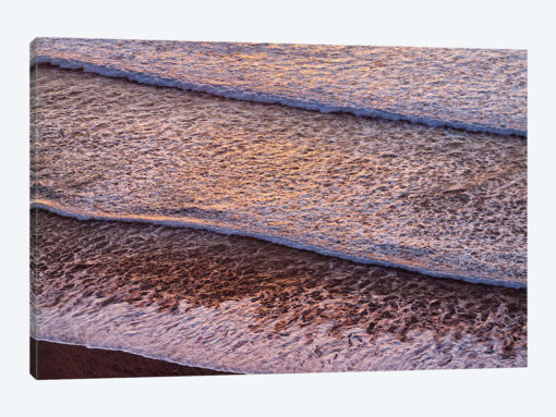 USA, California, La Jolla, Wave patterns at Black's Beach