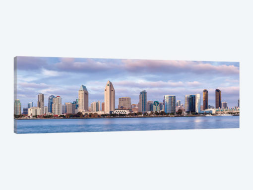 USA, California, San Diego, Panoramic view of city skyline