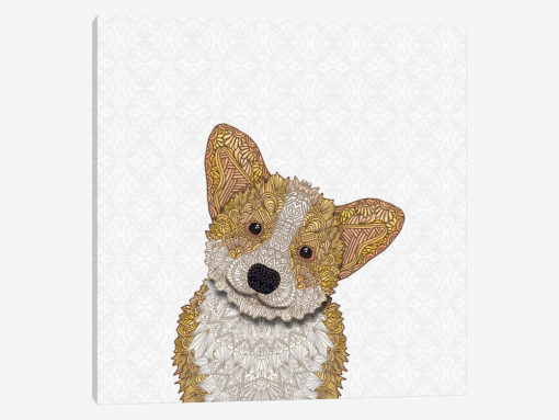 Cute Fawn Corgi