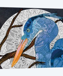 Egret Moon