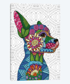 Folk Art Puppy