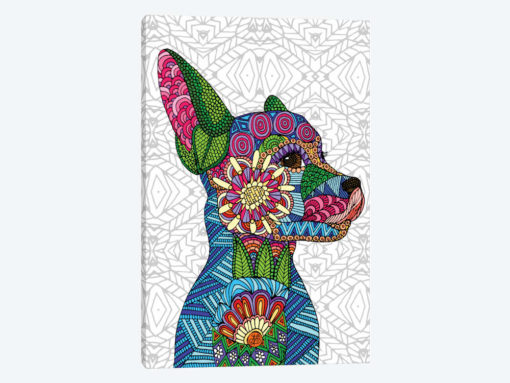 Folk Art Puppy