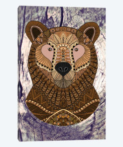 Ornate Brown Bear