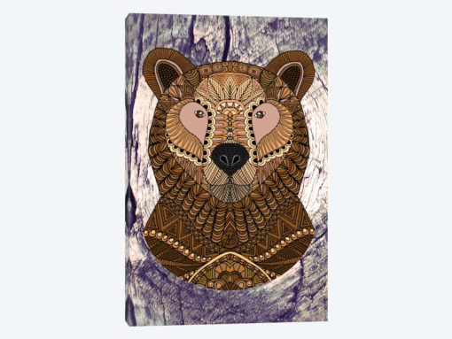 Ornate Brown Bear