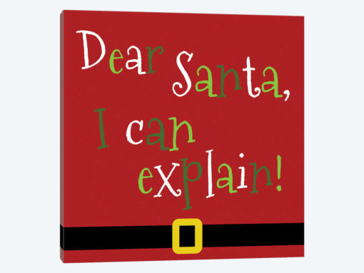 Dear Santa, I Can Explain