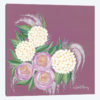 Floral in Plum