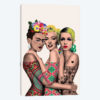 Kahlo, Monroe And Twiggy