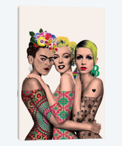 Kahlo, Monroe And Twiggy