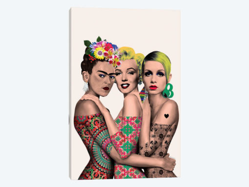 Kahlo, Monroe And Twiggy